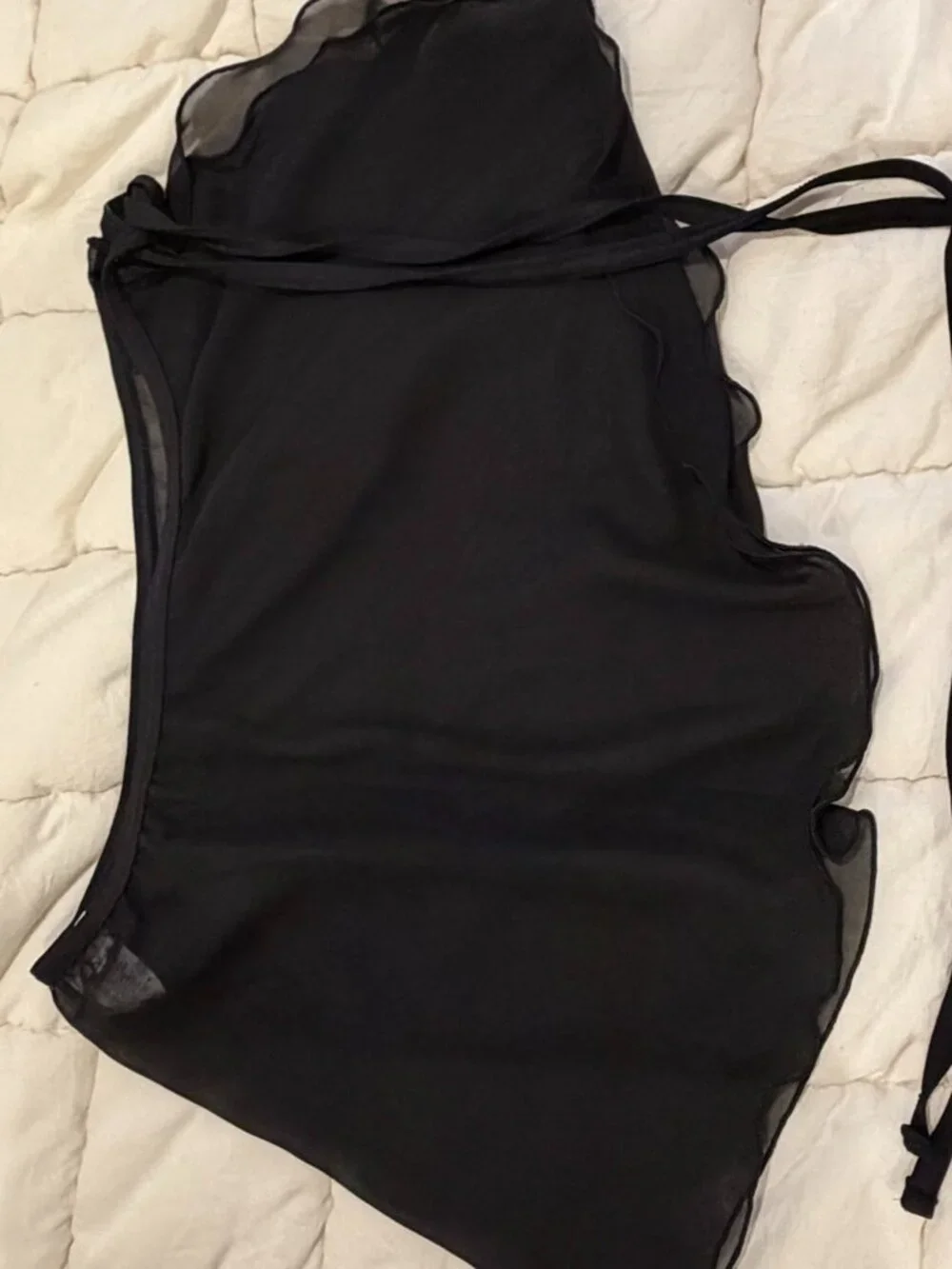 Capezio black wrap